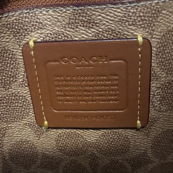 Coach Light Pink Leather Tote - Picture 2 of 9